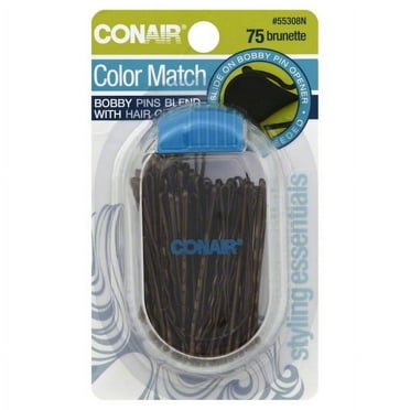 Conair Color Match Bobby Pins Brunette - 75 CT