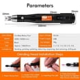 thumbnail image 4 of Low-Noise Rotary Tool, Mini Cordless Rotary Tool With LED Light And Energy-Saving Design For Precise Crafting Tasks, 4 of 5