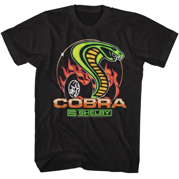 Shelby Cobra Tire Burnout Men's T Shirt
