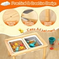 thumbnail image 5 of Funlio Sensory Table for Toddler with Storage Bin, Height adjustable Activity Table for Play,Study Dining, 5 of 6