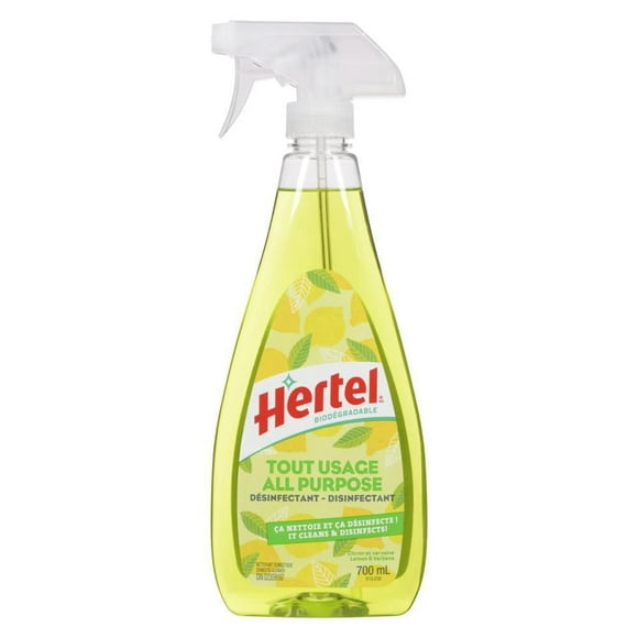 Hertel Disinfectant Lemon and Verbena, 700ml