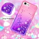 thumbnail image 4 of Funda para iPhone 8/iPhone 7 Transparente con Brillos Carcasa Protectora Antigolpes con Glitter Brillante, 4 of 5