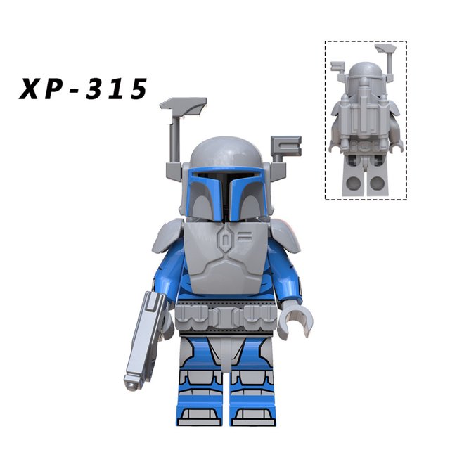 Science Fiction Movies Minifigures Luke Skywalker Obi-Wan Peli Lema Cad Bane Fennic Wars Niños Bloques De Construcción Juguetes Para Niños Gao Jinjia unisex
