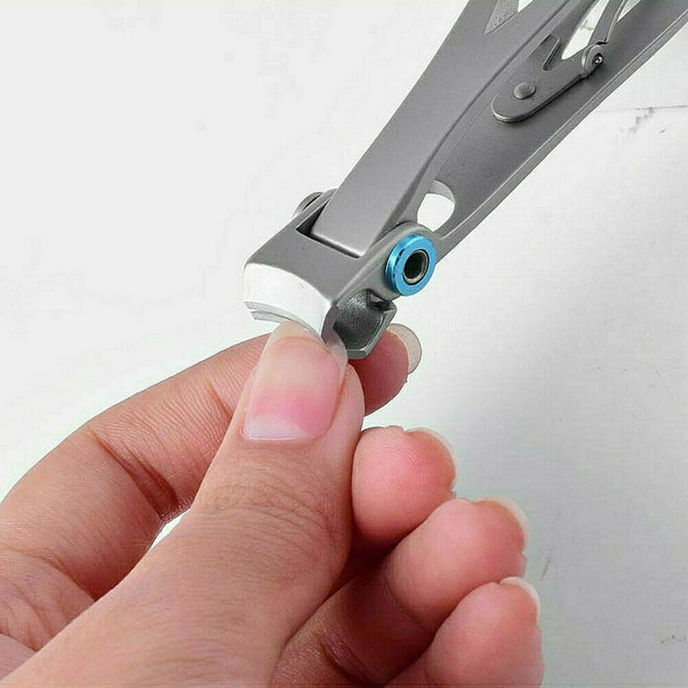 VANWIN Nail Clippers for Thick Nails, 16mm Wide Jaw Opening Oversized  Toenail Clippers Cutter with Sharp Curved Blade and Nail File, Heavy Duty