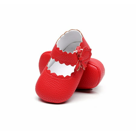 Baby  Newborn Girls Boys Soft Sole Wave Bowknot Shoes　