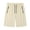 Khaki, variant on Women's Summer Lightweight Running Shorts — 51+ UV Protection, Solid Color, with Pockets, Ice-Feel Casual Athletic Shorts
