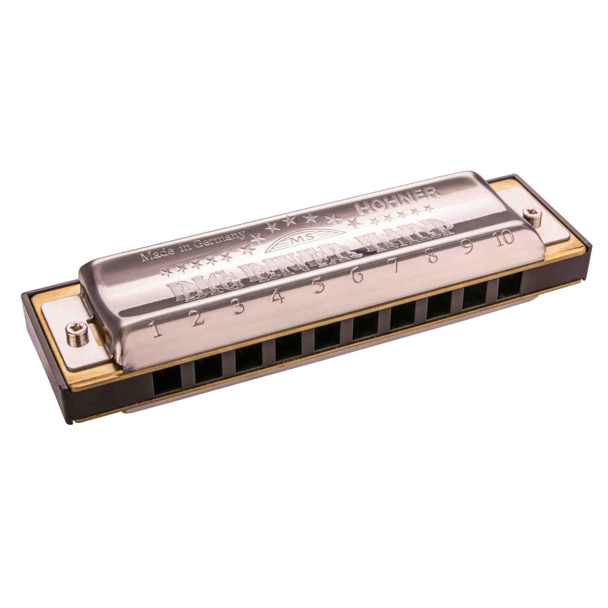 Hohner 590 Big River Harp MS Harmonica - Key of Eb