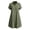 A1 Green, variant on Linen Dress Women Henley V Neck Cotton Short Sleeve Maxi Summer Dresses 2026 Loose Midi Beach Vacation Gauze Tunic Sundress Dressy Casual Button Down Lounge Loose Fit Boho Flowy Dresses with Pockets