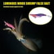 thumbnail image 1 of 14cm 20g Señuelos de pesca de camarones de madera luminosa Cebo Wobbler artificial (9), 1 of 5