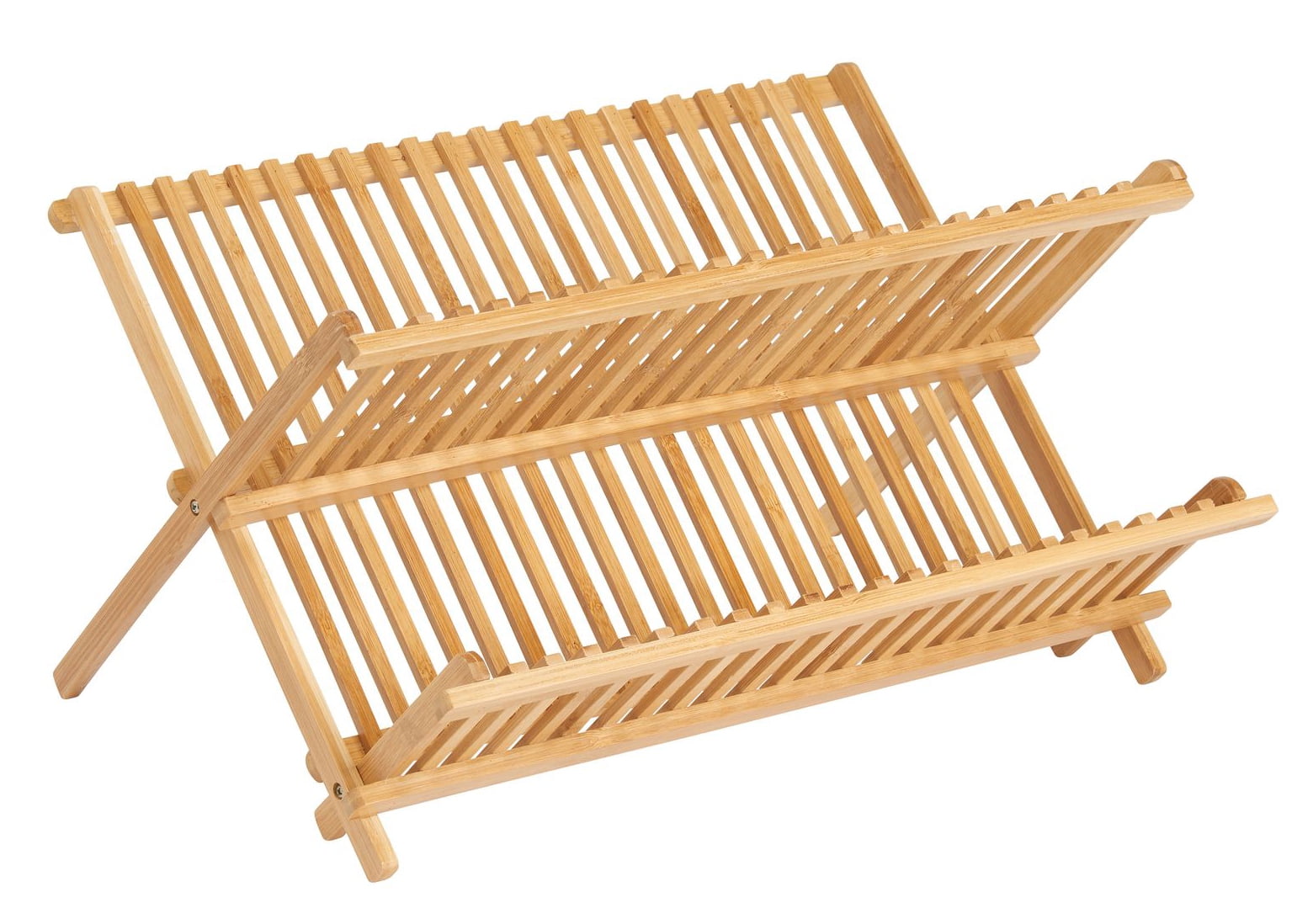 InterDesign 41950 Bamboo Formbu Dish Rack