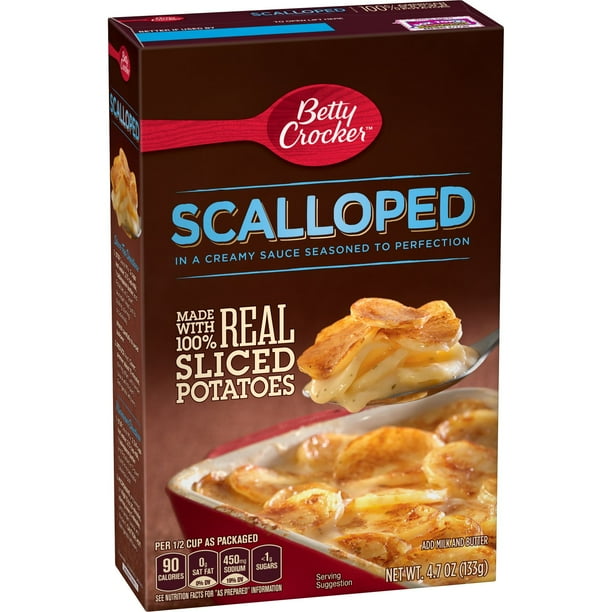 Betty Crocker Scalloped Potatoes 4.7 oz. Box (pack of 6)
