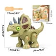 thumbnail image 2 of Dinosaur Take Apart STEM Toy Set for Kids, Educational Construction Engineering Building Playset, Build Your Own Dino Toys, for Boys Girls Toddlers, 2 of 7