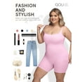 thumbnail image 6 of Shapewear for Women Tummy Control Bodysuit Mid Thigh Butt Lifter Body Shaper Shorts, 6 of 6