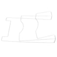 thumbnail image 3 of Estante para Tapas de Ollas ANGGREK Soporte Blanco para Cocina, 3 of 7