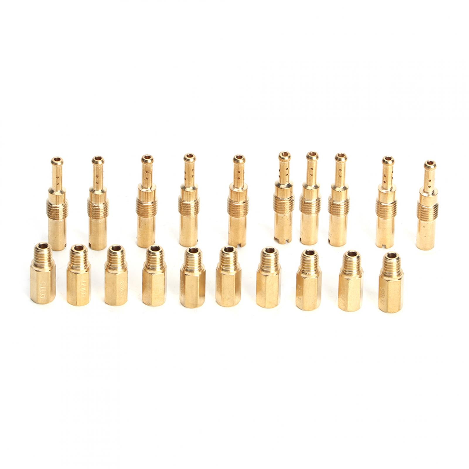 20 Pcs Carburetor Jets Kit, 20 Pcs Carburetor Main Jet Kit Carburetor