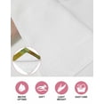 thumbnail image 6 of Abstract Yellow Kitchen Dish Towels for Drying Dishes Set of 2, Painting Buildings Geometric Modern Art Waffle Weave Microfiber Hand Tea Bathroom Towels Quick Dry & Absorbent Towel 15.7x23.6, 6 of 7