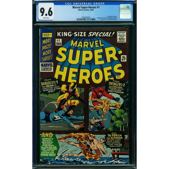 Marvel Super-Heroes #1 - CGC 9.6 Comic Book