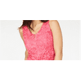 thumbnail image 3 of Thalia Sodi Women's Lace Zipper-Front Top Raspberry Pink Size Small, 3 of 3