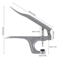 thumbnail image 3 of Snap Pliers for Crafts Clothing, Snaps Fasteners Kit with Press Pliers Installment Tool, No-Sew Button Snap Fastener, 3 of 7