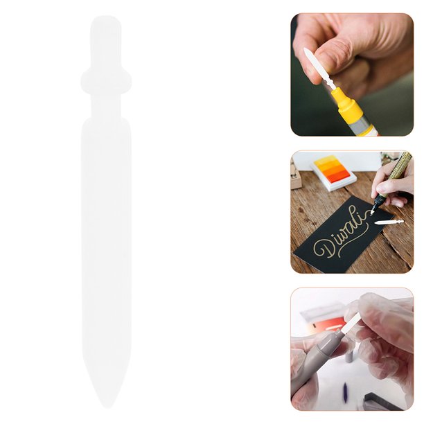 YSNOOWE 12Ud Puntas Reemplazo Para Marcadores De Pintura Acrílica Con Punta Fina Y Nylon Resistente