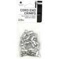 thumbnail image 2 of (2 pack) Blue Moon Beads Silver Metal Cord End Crimps for DIY Jewelry Making, 115 Pieces-Unisex, Adult, 2 of 8