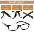 thumbnail image 6 of SUNVOES 6 Pack BLue Light Blocking Reading Glasses with Spring Hinge for Women and Men, 6 of 7