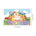thumbnail image 3 of Lksixu Easter Decorations Easter Backdrops Holiday Party Decorations Banners Photo Shoots Scene Set Up Easter Ornaments Spring Decor for Party Holiday, 3 of 6