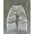 thumbnail image 4 of Pantalones casuales de rayas simples de moda Y2K para hombres y mujeres, pantalones rectos sueltos estilo retro Harajuku, pantalones deportivos de cintura alta y estilo hip hop, 4 of 5