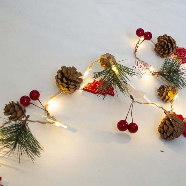 A Christmas Lights Led Lights String Copper Wire Lamp Interior Lighting
