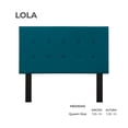 thumbnail image 2 of Cabecera Lola Sansa Queen color Aqua, 2 of 2