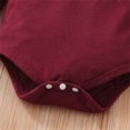 thumbnail image 5 of zuwimk Newborn Infant Girl Clothes Rib Knit Romper Daisy Print Pants Headband Baby Clothes for Girls (6-9 Months,A), 5 of 9