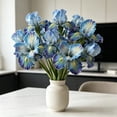 thumbnail image 7 of Artificial Bearded Flower Natural Oil Painting Style Colors EVA Touch Fake Flowers for Home Living Room Bedroom Wedding Decoration, 7 of 7