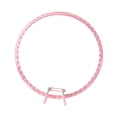thumbnail image 4 of yuksok Embroidery Hoop Round Cross Stitch Hoop Display Frame 16cm Versatile Spring Tension Embroidery Frame for Needlework Wedding Pink, 4 of 9