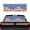American Flag Design, variant on Eheartsgir Chevron Tiger Stripe Perforated Vinyl Rear Window Decal, 66.9 x 22.4 Inch See through Sticker for Most Pickup Trucks, Easy Installation for Car Lovers