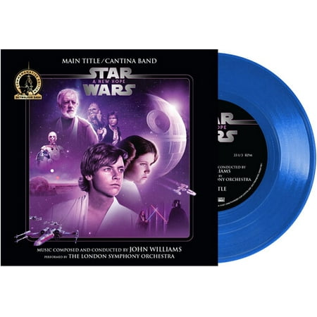 Star Wars - A New Hope - Main Title / Cantina Band (Walmart Exclusive) (Vinyl) (Best New Vinyl Record Releases)