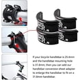 thumbnail image 6 of 4pcs Aluminum Alloy Bicycle Handlebar Shim Adapter Bike Spacers Bicycle Handlebar Conversion Sheet Accessory for MTB, Road, Mountain, Fixed Gear Bike (25.4mm to 31.8mm)$$Sport & Recreation Other, 6 of 7