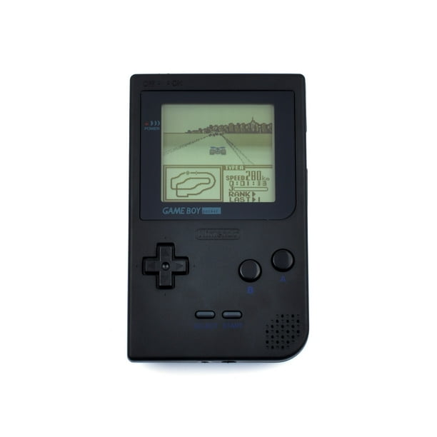 Nintendo Game Boy Pocket negra reacondicionada