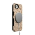 thumbnail image 3 of Casely iPhone 16e Case | Beige Garden | Neutral Floral | Compatible with MagSafe | Bold Protective Design, 3 of 9