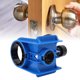 thumbnail image 1 of Kit De Instalación De Cerradura De Puerta Esférica, Abridores De Acero Al Carbono Juego De Sierra Perforadora Para Cerradura De Puerta Plantilla De Guía ABS Fácil De Operar, 1 of 7