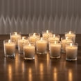 thumbnail image 2 of Velas votivas Housecret, paquete de 72, blanco cálido, vidrio, 5 x 6 cm, 2 of 8