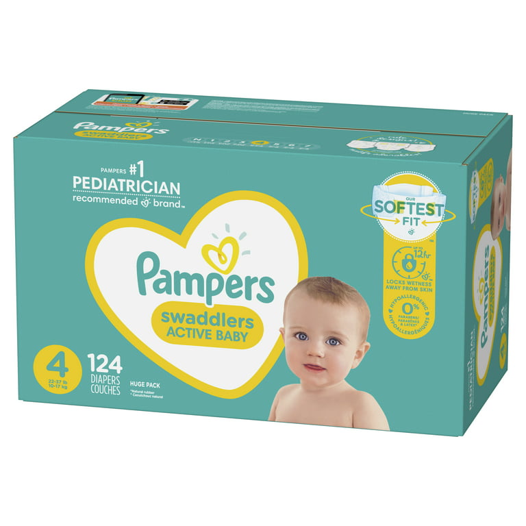 Couches taille 3 124 pièce(s) Pampers