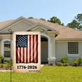 thumbnail image 2 of Amhnf American Flag 1776 2026 Independence Day Patriotic Garden Flag For Home Outdoor Garden Yard Decor 12x18 inch, 2 of 5