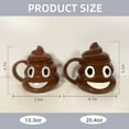 thumbnail image 5 of Poop Mug Funny Coffee Mug, Ceramic 13 OZ, Poop Emoji Creative Cute Decor Gifts to Child Girls Friends Birthday Christmas Housewarming, 5 of 5