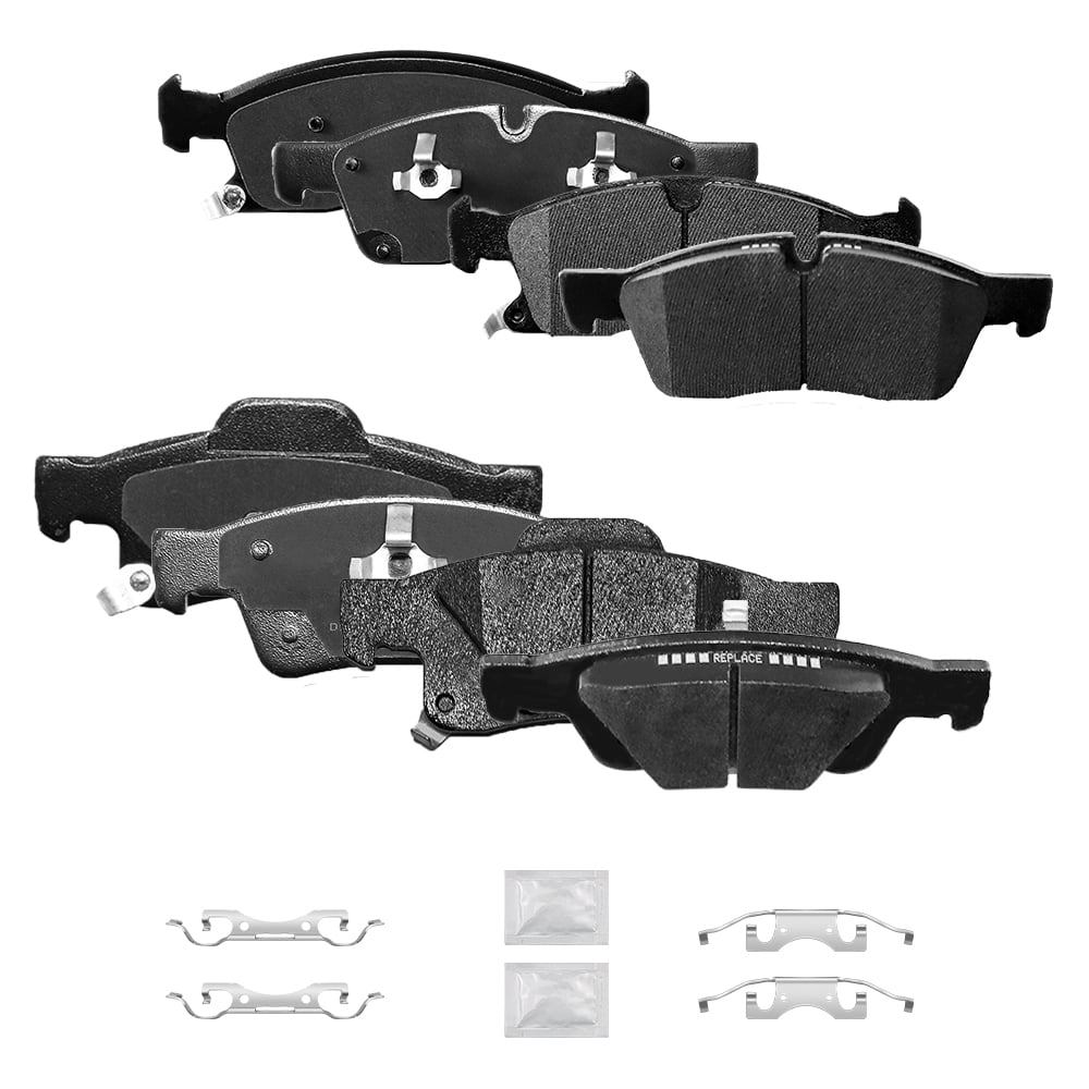 PowerStop Front Z17 Evolution Ceramic Brake Pads with Hardware 17