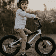thumbnail image 6 of Glerc 14 Inch Little Kids Bike BMX Style Bicycle with Training Wheels Coaster & Rear V Brake for 3-5 Years Old Boys Girls, White, 6 of 12