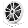 thumbnail image 2 of Infinity Mobile Marine Performance Series 10" subwoofer con iluminación RGB - Blanco, 2 of 10