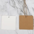thumbnail image 3 of Etiquetas Colgantes en Blanco Sonducket para Manualidades DIY Tarjetas de Precios Bolsas para Ropa Etiquetas para Equipaje Blanco, 3 of 6