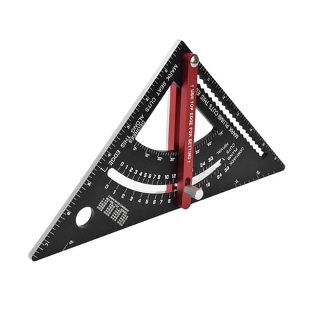 Convenient Ruller Movable Ruler, Convenient Marking Woodworking Layout Tool Wear ...