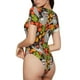 thumbnail image 2 of Balery Sloth on the Branch Body de cuello redondo de manga corta para mujer Tops de manga corta Tops básicos-Small, 2 of 7