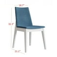 thumbnail image 4 of Home Design Mitchell 7-pieces Dining Table and Chair 6 Chairs Only - White, 4 of 5